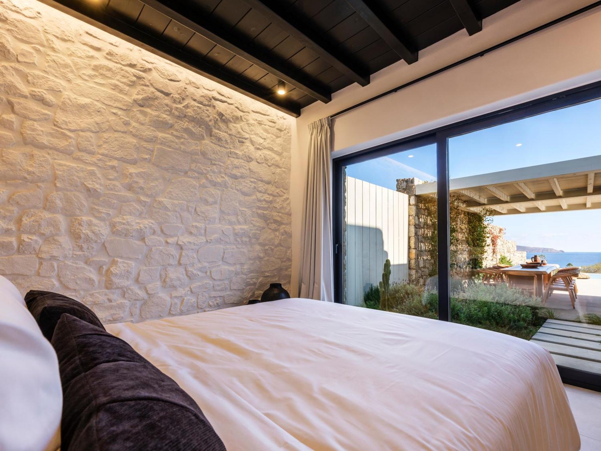 Blue Eye Grand Villa Mykonos Kalafati Exterior foto