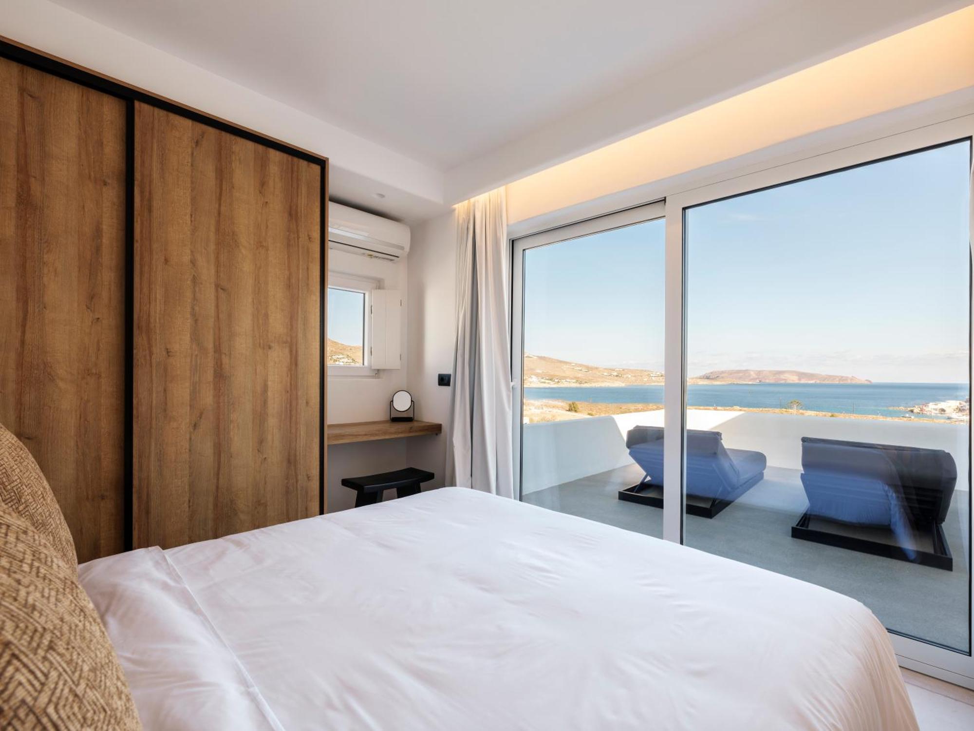 Blue Eye Grand Villa Mykonos Kalafati Exterior foto
