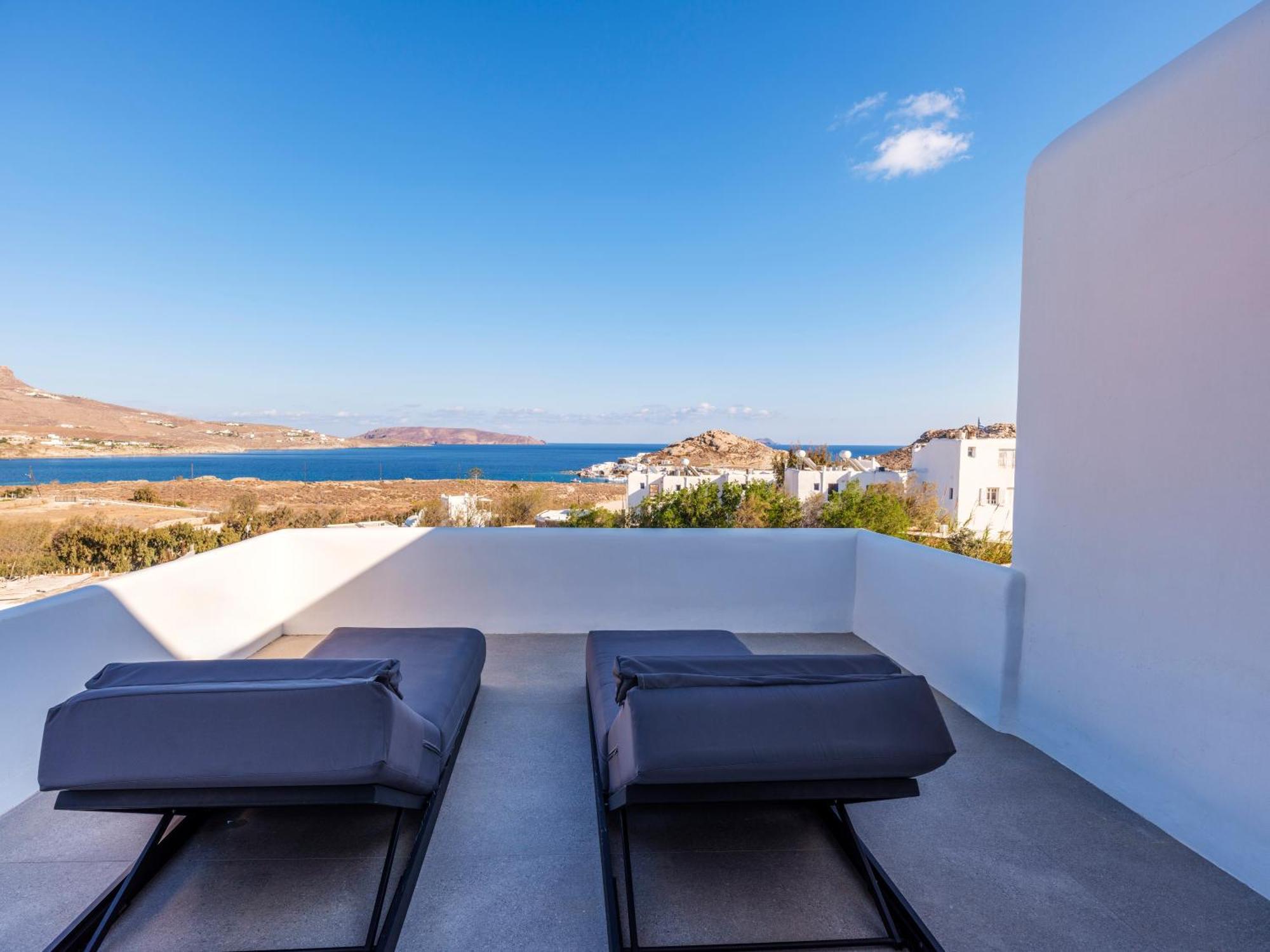Blue Eye Grand Villa Mykonos Kalafati Exterior foto
